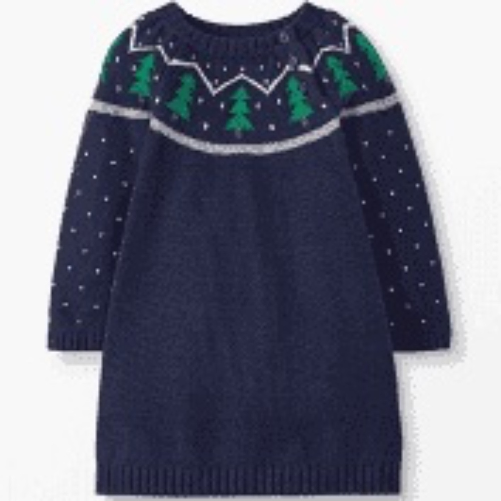 ISO: Hanna Andersson Tannenbaum sweater dress sz4